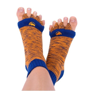 Adjustační ponožky Orange/Blue, L (vel. 43+]