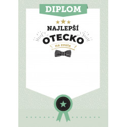 Diplom Najlepší otecko na svete