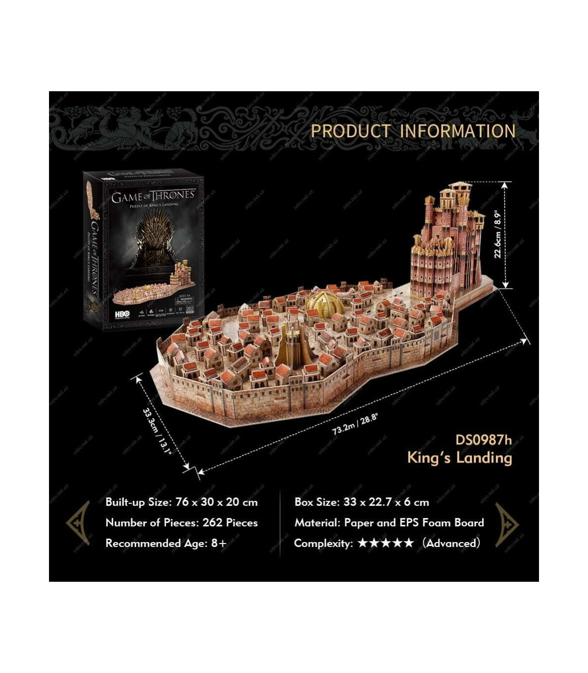 CubicFun - 3D puzzle Game of Thrones (Hra o trůny)