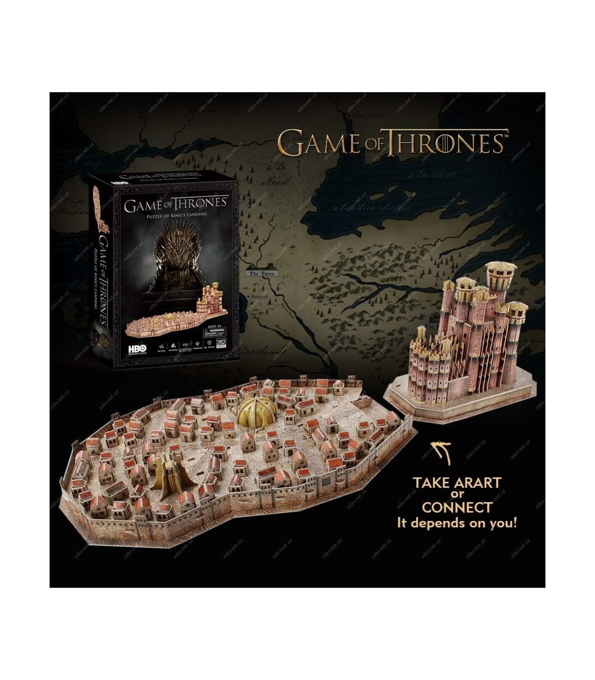 CubicFun - 3D puzzle Game of Thrones (Hra o trůny)