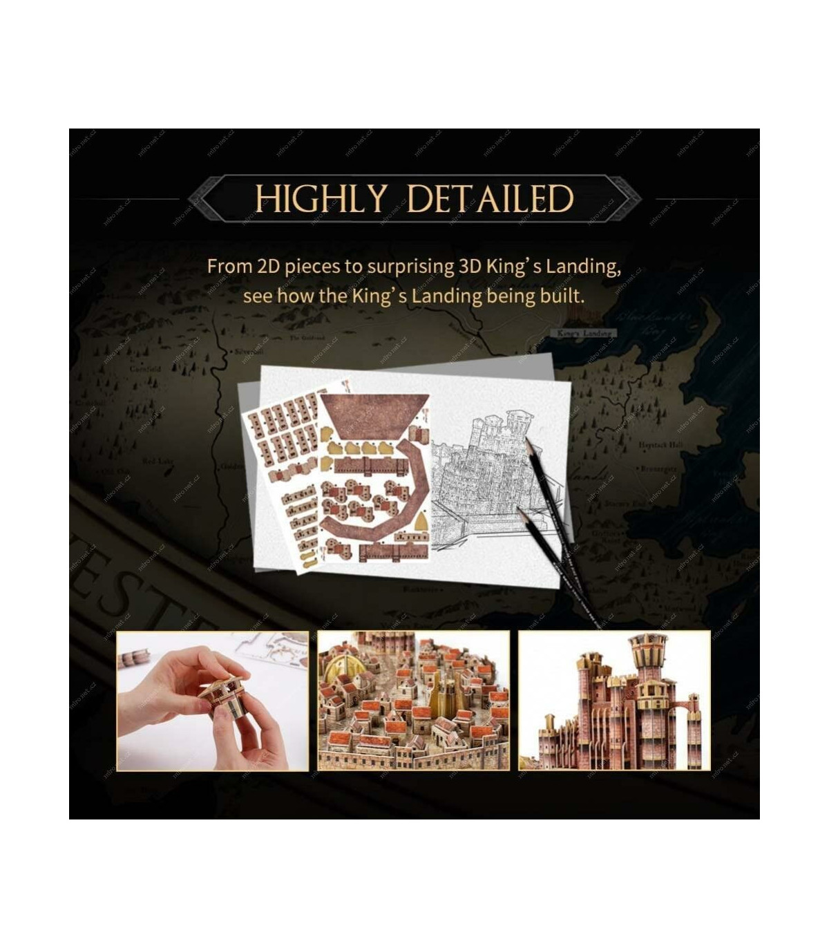 CubicFun - 3D puzzle Game of Thrones (Hra o trůny)