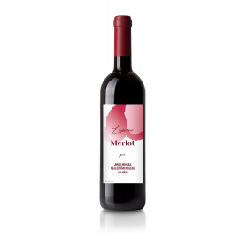 Darčekové víno Merlot s originálnou etiketou