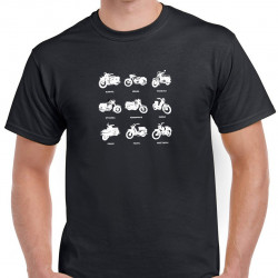 Tričko Nezabudnuteľné motorky