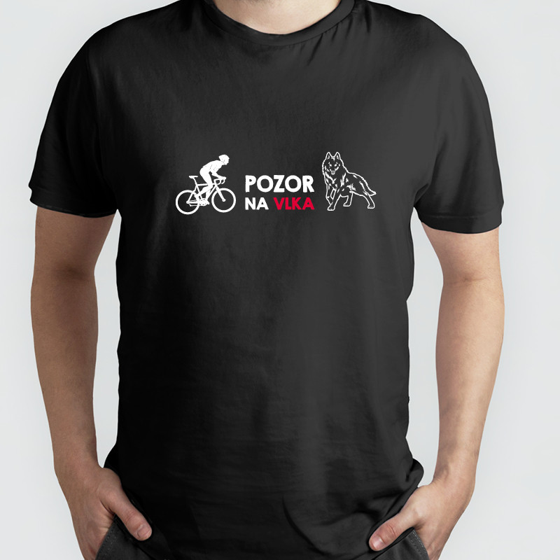Tričko Pozor na vlka, M