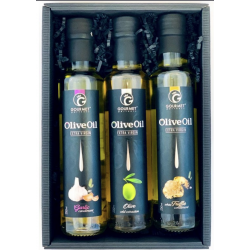Triáda olivových olejov s príchuťou