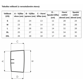 Elastická ortéza na koleno z ovčí vlny
