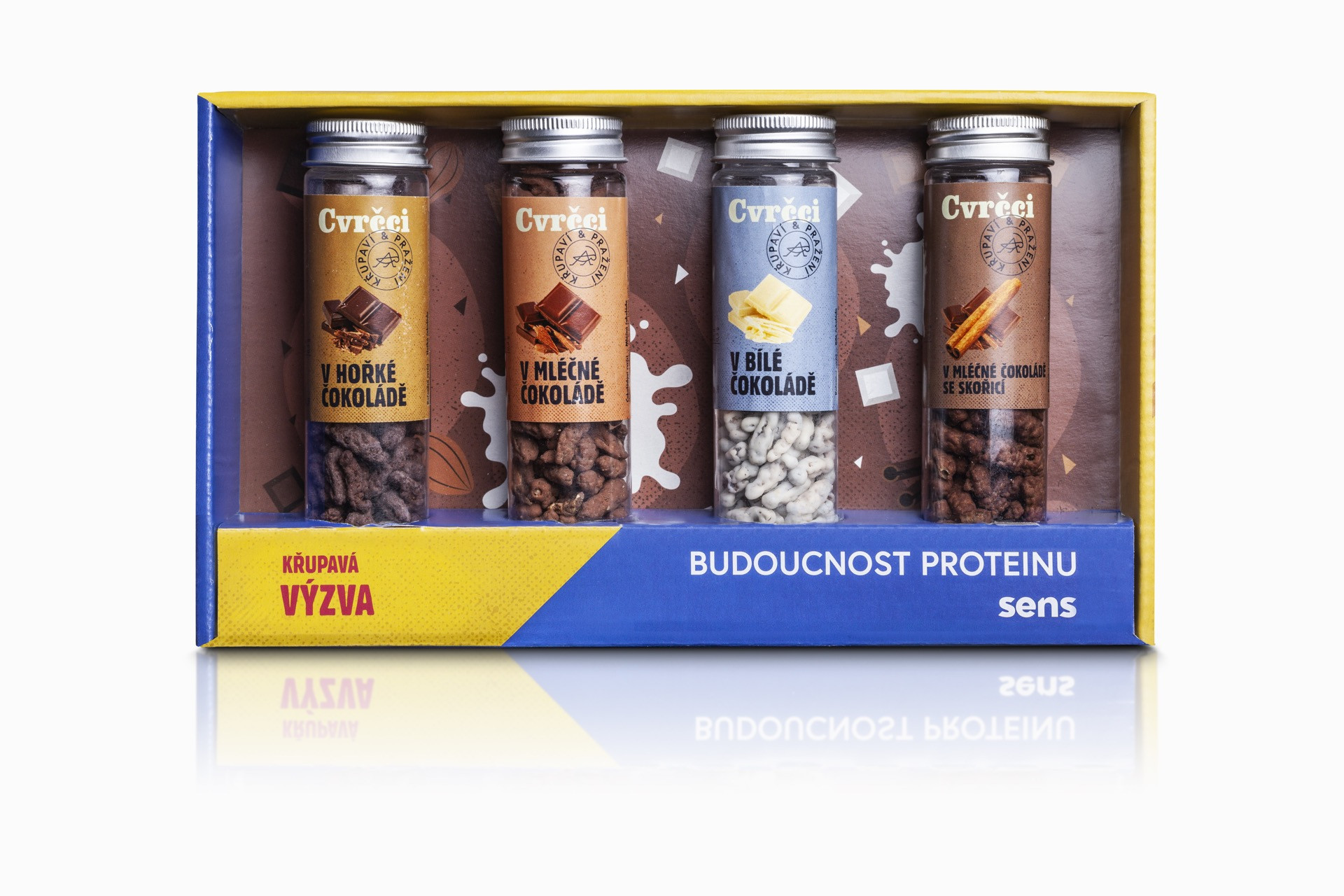 E-shop Darčeková súprava - Cvrčky v čokoláde