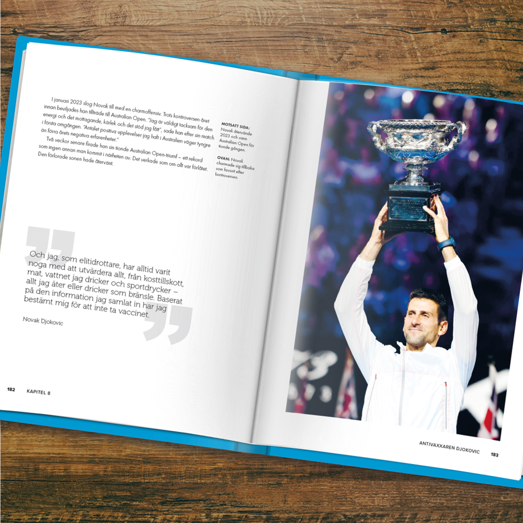 Novak Djoković: Najlepší tenista všetkých čias. Jazyk knihy: česky