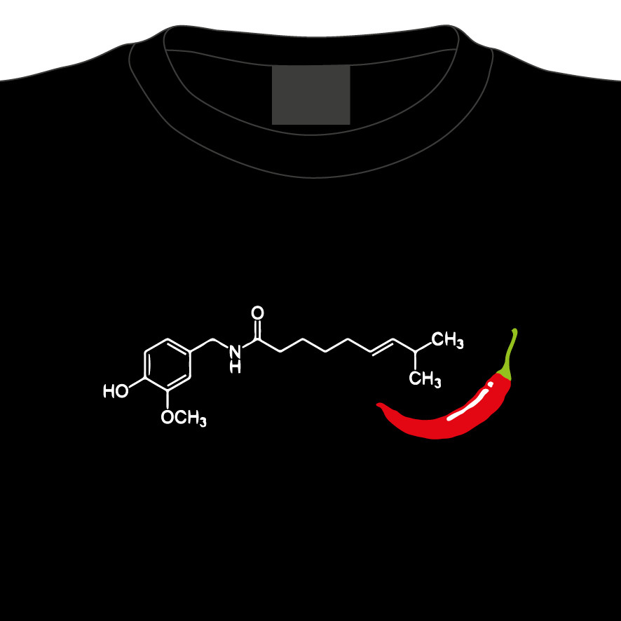 Tričko Chilli pre ostrého muža, M