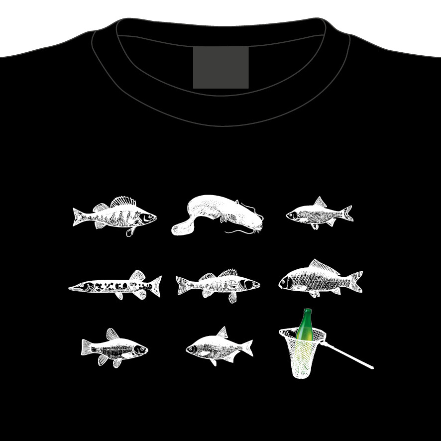 E-shop Tričko Ryby a pokoj, XL