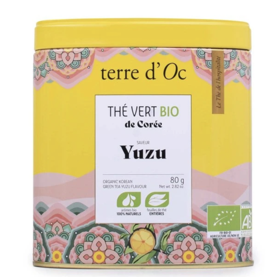 E-shop Kórejský zelený čaj s YUZU v plechovke
