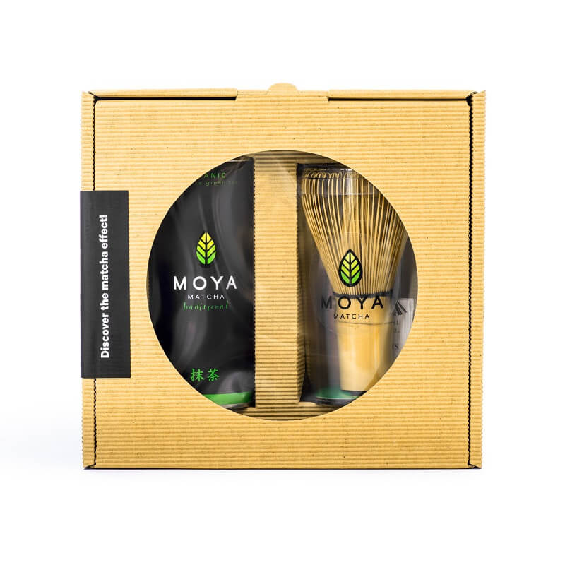 E-shop Darčeková súprava MATCHA TRADITIONAL s metličkou