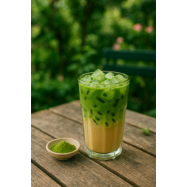 Dárkový set MATCHA TRADITIONAL s metličkou