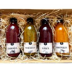 Darčekové balenie poctivých sirupov 4 x 330 ml