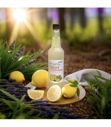 Domáci sirup - Zázvorový s citrónom
