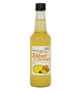 Domáci sirup - Zázvorový s citrónom