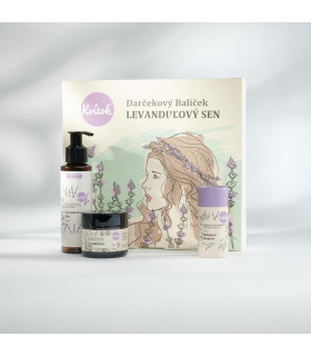 Darčekový set Levanduľový sen – prírodný balzam na dušu | Babičkárstvo.sk