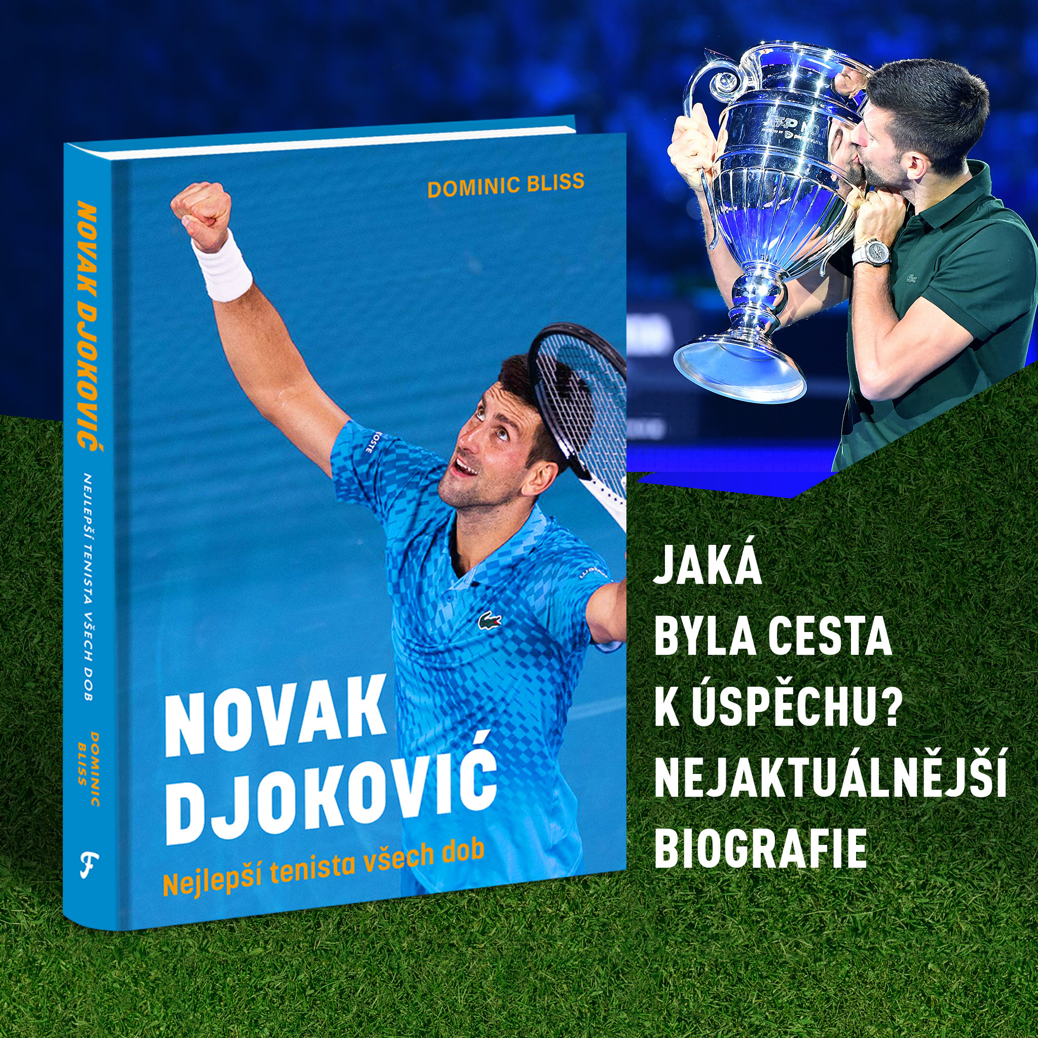 Novak Djoković: Najlepší tenista všetkých čias. Jazyk knihy: česky