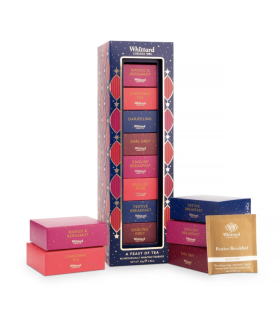 Darčeková čajová veža – vianočný darček pre babičku a dedka