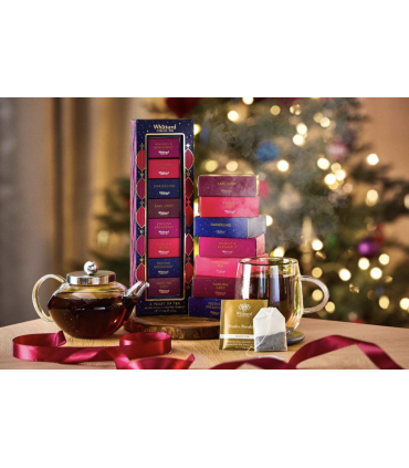 Darčeková čajová veža – vianočný darček pre babičku a dedka