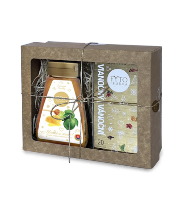 Vianočný čaj a med s limetkou – darček pre babičku