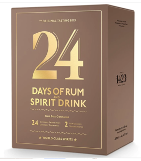 Rumový adventný kalendár – darček pre dedka