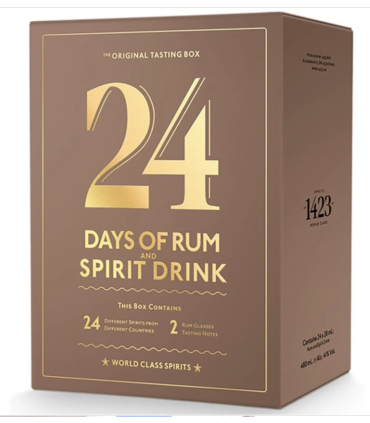 Rumový adventný kalendár – darček pre dedka