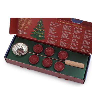 Tradičné vianočné liatie vosku