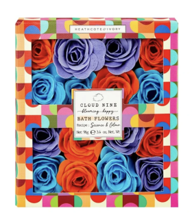 Mydlové kvety v darčekovom balení pre babičku