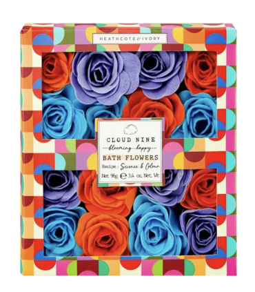 Mydlové kvety v darčekovom balení pre babičku