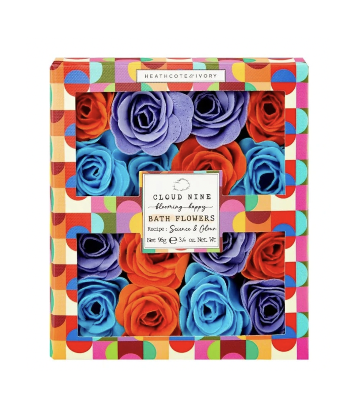 Mydlové kvety v darčekovom balení pre babičku