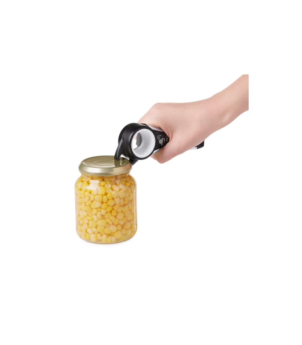 Praktický otvárač skleníc a fliaš