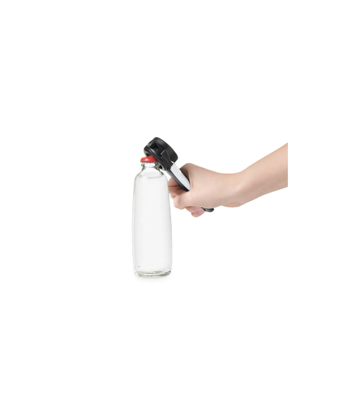 Praktický otvárač skleníc a fliaš