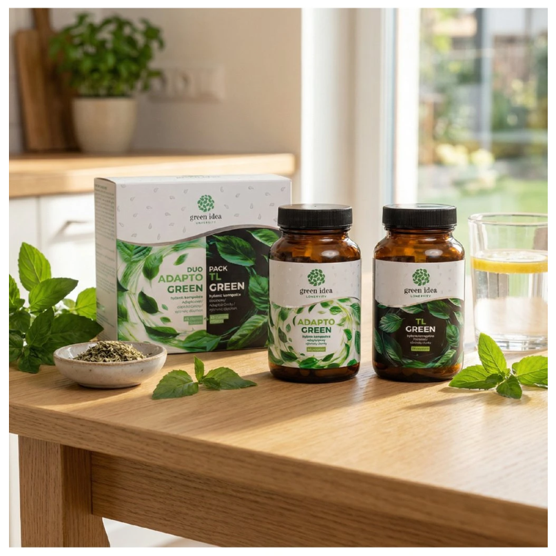 Duopack Adapto Green + TL Green – výživový doplnok