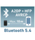 Bluetooth reproduktor/handsfree s magnetom alebo klipom