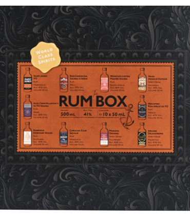 Rum Box Yellow Edition – degustačný set rumov pre dedka | Babičkárstvo