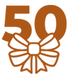 Darčeky k 50. narodeninám